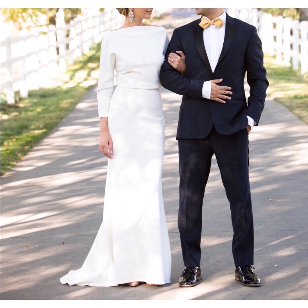 Badgley Mischka It Dress Micro Rib